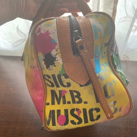 L.A.M.B. By Gwen Stefani Graffiti Tote Bag Y2K